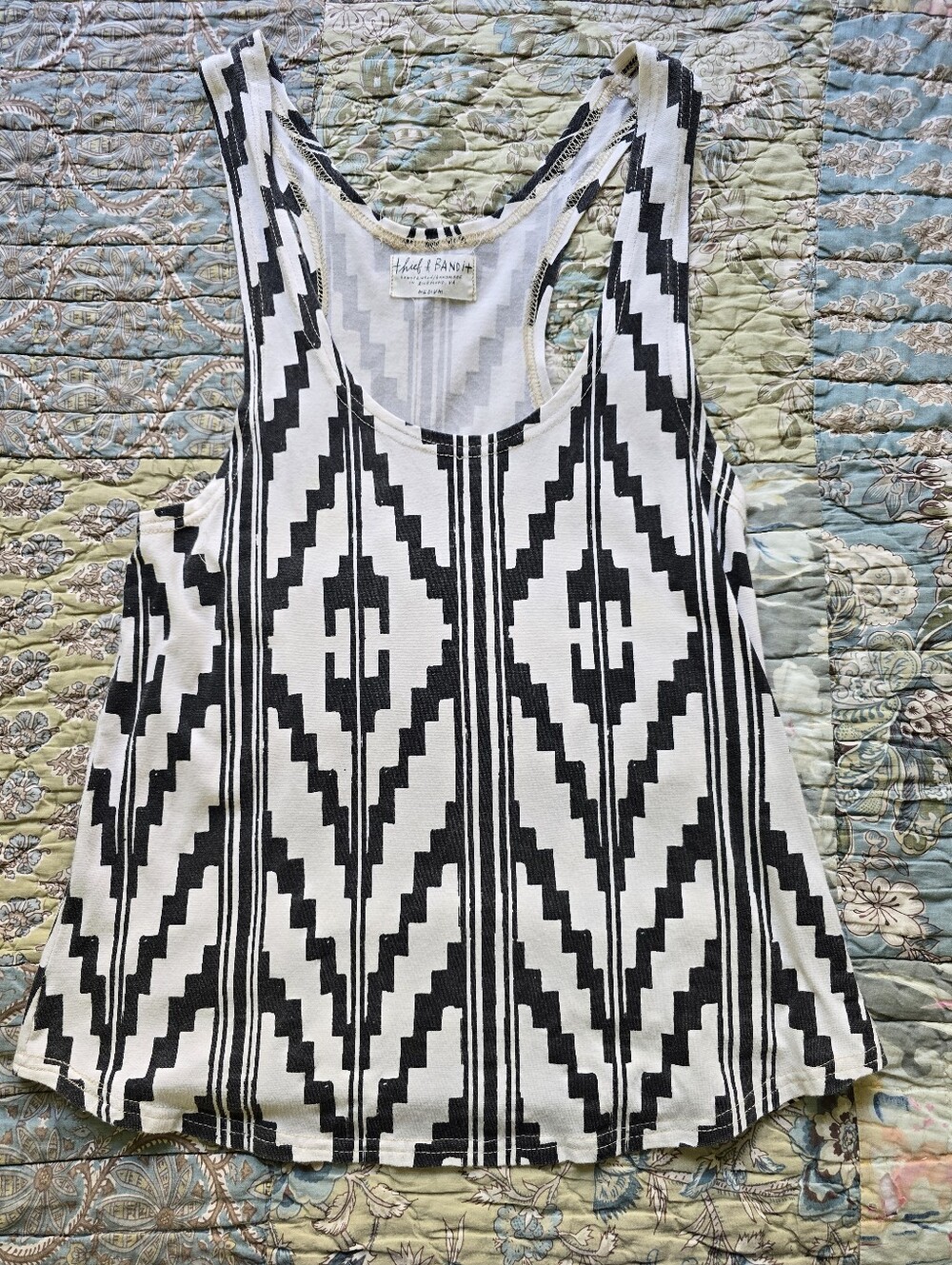 Handmade Thief & Bandit Racerback Tank Top Women's Size Medium